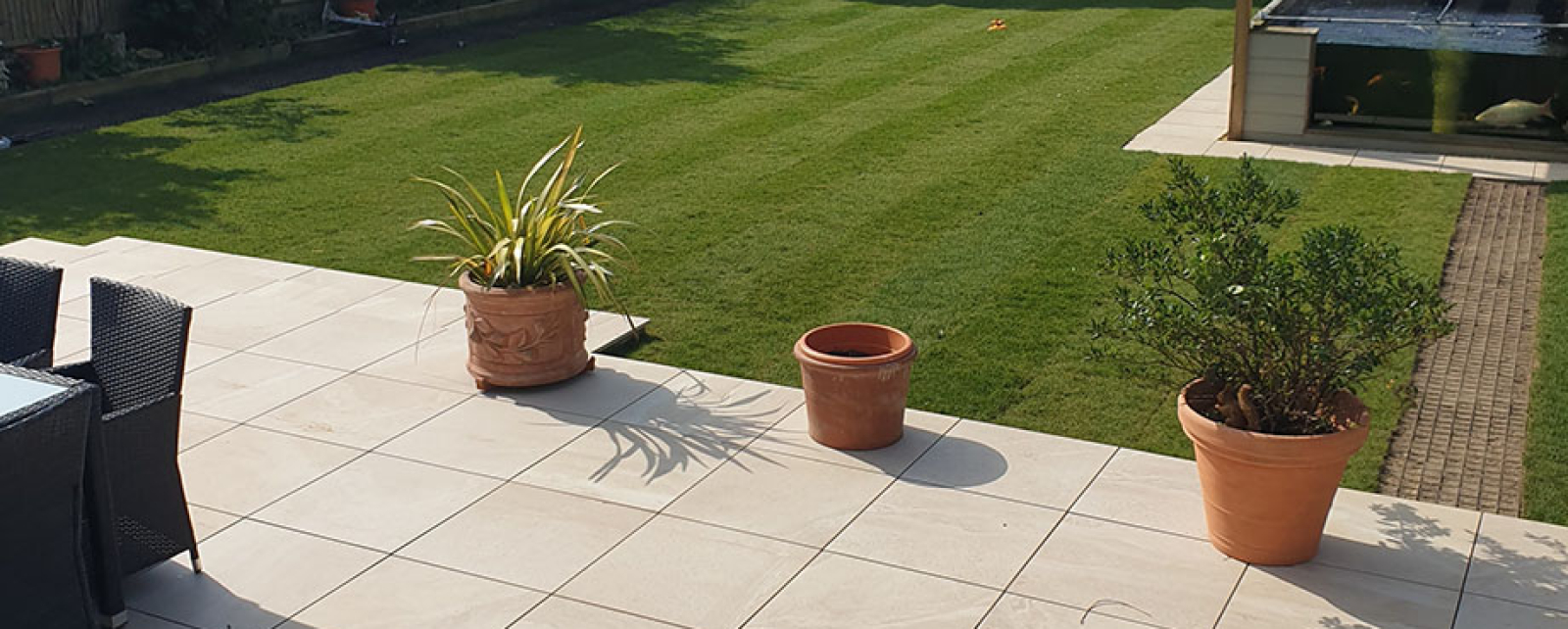 Porcelain vs Natural Stone Paving — Which Is Best for Your Patio?